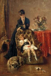 A. Stevens, The Sleeping Child