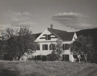 House and Trees, Lake George