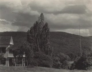 House and Trees, Lake George