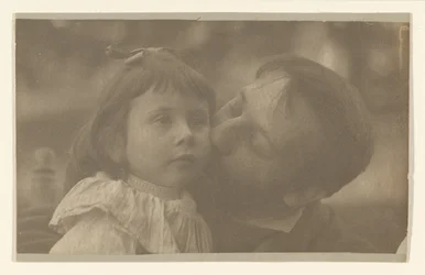 Lou Schramm and His Daughter