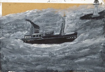 Trawler and Pier
