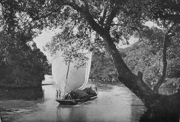 Padda Boat in Full Sail