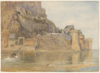 The Ramparts, Mont St. Michel, France
