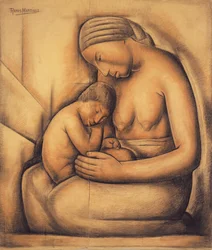 Indian Mother, c.1936