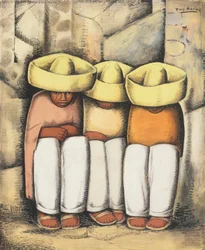 Resting Indians, c.1935