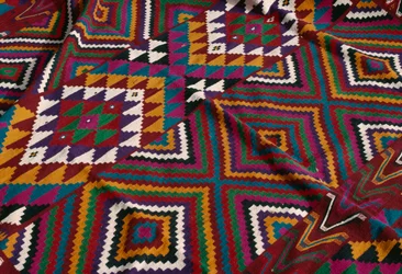 Carpet from the Mzab valley, detail