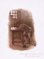 Stone walls do not a prison make, from Some Old Love Songs published by Hildesheimer & Faulkner, 1892