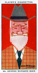 George Bernard Shaw, Irish Playwright, 1926