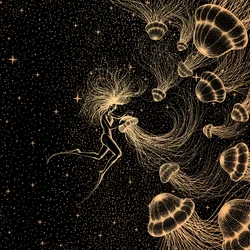 Cosmic Jellyfish Dream