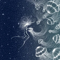 Cosmic Jellyfish Dream