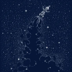 Cosmic Squid Ascent