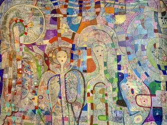 Dreamy Mosaic Figures