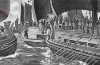 The First Sea-Fight in History