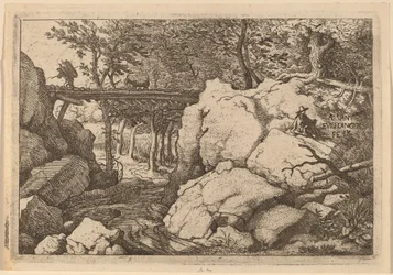 Goat on a Small Bridge
