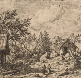 Hamlet on Mountainous Ground