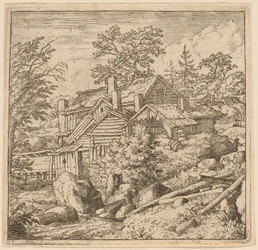 Hamlet on a Mountain Side