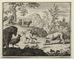 Reynard the Fox: The Combat Between Reynard and the Wolf