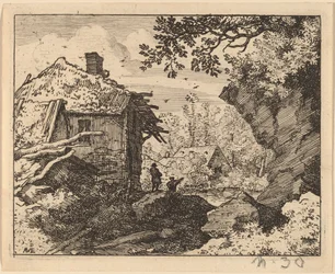 Straw Hut Seen from Behind, probably c. 1645-1656