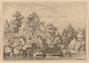 The Cudgel Dam and Covered Bridge