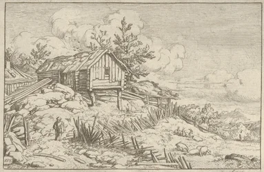 The Man Near the Entry of the Ruinous Hedge