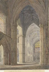 Interior of Lichfield Cathedral - North Transept