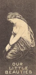 From the Actresses series N57 promoting Our Little Beauties Cigarettes for Allen & Ginter