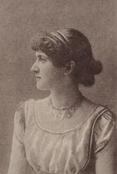 Kitty Welch, from the Actresses Series N67 Promoting Virginia Brights Cigarettes