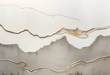 Golden Layered Landscape