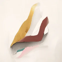 Muted Abstract Layers