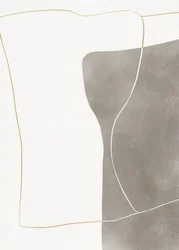 Neutral Organic Gold Lines
