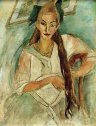 Portrait of a Girl with Braid