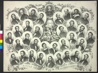 Tableau of Hungarian Writers