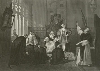 Deputation of Jews before Ferdinand and Isabella of Spain, 15th Century