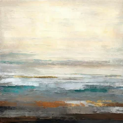 Abstract Golden Seascape