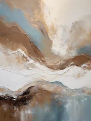Abstract Mountain River