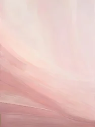 Abstraction In Soft Pink Hues