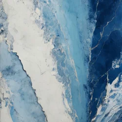 Deep Blue Ice Flow