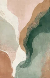 Earthy Flowing Abstract