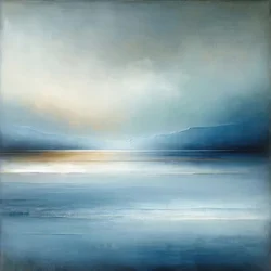 Ethereal Mountain Lake