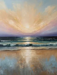 Golden Ocean Sunset