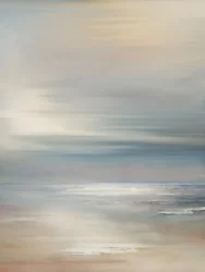 Misty Ocean Horizon