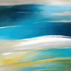 Modern Blue Seascape