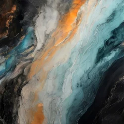 Oceanic Marble Flow