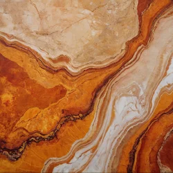 Orange Marble Flow