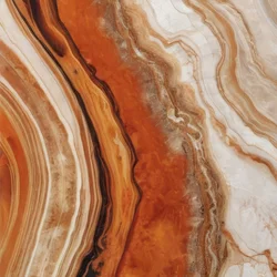 Rich Orange Agate Flow