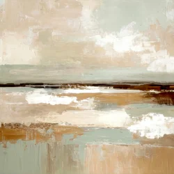 Serene Horizon Abstract