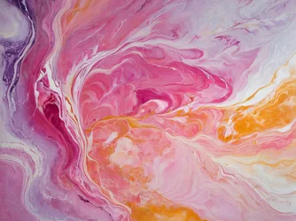 Vibrant Fluid Swirls