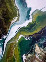 Winding Emerald Waters