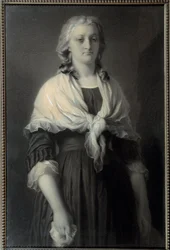 Portrait of Queen Marie Antoinette at the Concierge