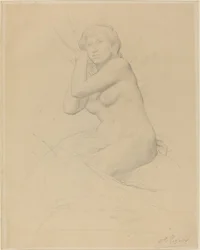 Female Nude Seated